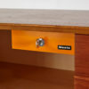 Sideboard with leather handles