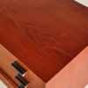 Sideboard with leather handles