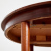 Restored teak dining table