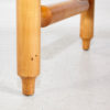 Walnut and maple contrasting coffee table