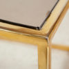 Brass coffee table