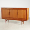 Teak highboard