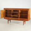 Teak highboard