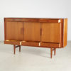 Teak highboard