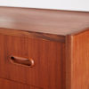 Restored teak dressing table