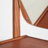 Restored teak dressing table