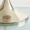 Chrome framed table lamp