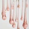 Murano glass chandelier by Paolo Venini for Eurolux