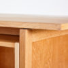 GE 125 restored oak writing desk by Hans J. Wegner for Getama