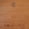 Swedish rosewood coffee table