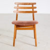 J48 DINING CHAIRS BY POUL M. VOLTHER FOR FDB MØBLER, SET OF 6