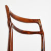 Rosewood dining chair by Johannes Andersen for Christian Linneberg Mobelkfabrik