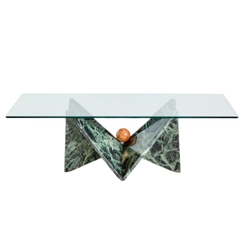 Marble coffee table