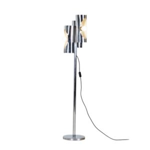 Metal floor lamp