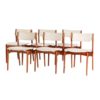 Model 49 teak dining chairs by Erik Buch for O.D. Mobler, set of 6