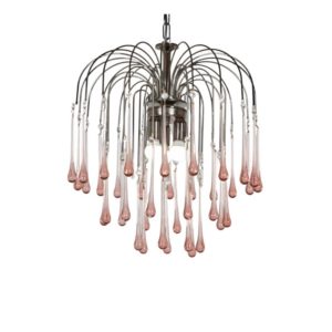 Murano glass chandelier by Paolo Venini for Eurolux