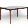 Vintage rosewood dining table and 6 chairs by Poul Hundevad, Denmark, 1960s