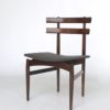 Vintage rosewood dining table and 6 chairs by Poul Hundevad, Denmark, 1960s