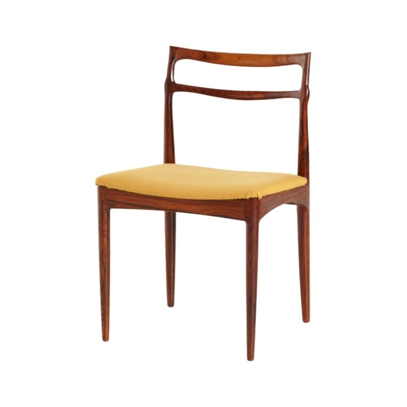Rosewood dining chair by Johannes Andersen for Christian Linneberg Mobelkfabrik