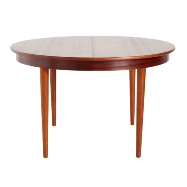 Restored teak dining table