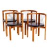 STRING DINING CHAIRS BY NIELS JØRGEN HAUGESEN FOR TRANEKAER, SET OF 4