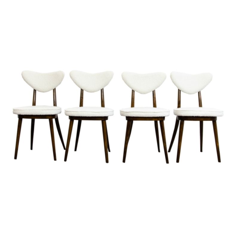 Set of 4 chairs No 124 by H & J Kurmanowicz