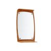 Teak framed mirror