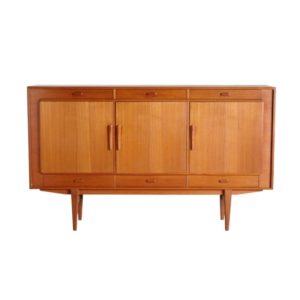 Teak highboard
