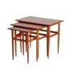 Teak nesting table
