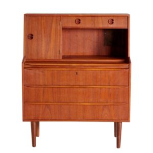 Teak secretaire
