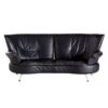 Two-seater leather sofa