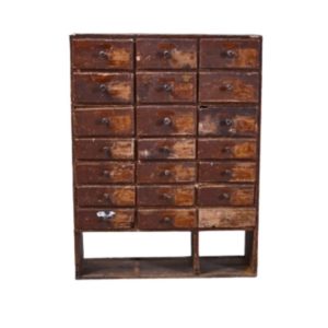 Vintage medical cabinet