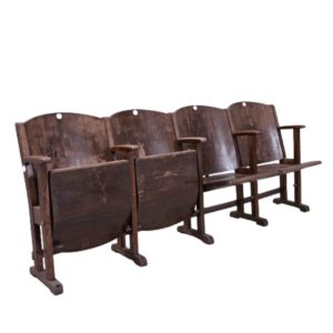 Wooden cinema chair