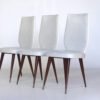 Italian Dining Chairs in the Style of Vittorio Dassi, 1950s, Set of 6