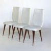 Italian Dining Chairs in the Style of Vittorio Dassi, 1950s, Set of 6