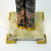 Scandinavian granite stoneware tablelamp 1970s
