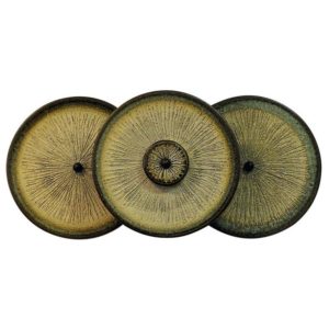 Danish wall lamp sculpture by Backhausen and Brandborg for Søholm Keramik 1960s