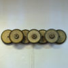 Danish large wall lamp sculpture by Backhausen and Brandborg for Søholm Keramik 1960s Danish large wall lamp sculpture by Backhausen and Brandborg for Søholm Keramik 1960s