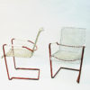 Swedish vintage garden set of Grythyttan table and lounge chairs 1950s