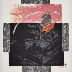 IRWIN group print, `Electrification`, limited edition signed, 1995, Slovenian