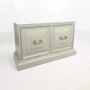 Neoclassical Duck Egg Cabinet On Plinth 1970s USA Blue Chinoiserie Retro Vintage Neoclassical Duck Egg Cabinet On Plinth 1970s USA Blue Chinoiserie Retro Vintage