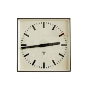 Industrial Czechoslovak Station Clock from Pragotron, 1970s