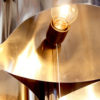 Metal floor lamp