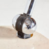 Arch lamp with marble base