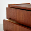 Restored teak chest of drawers