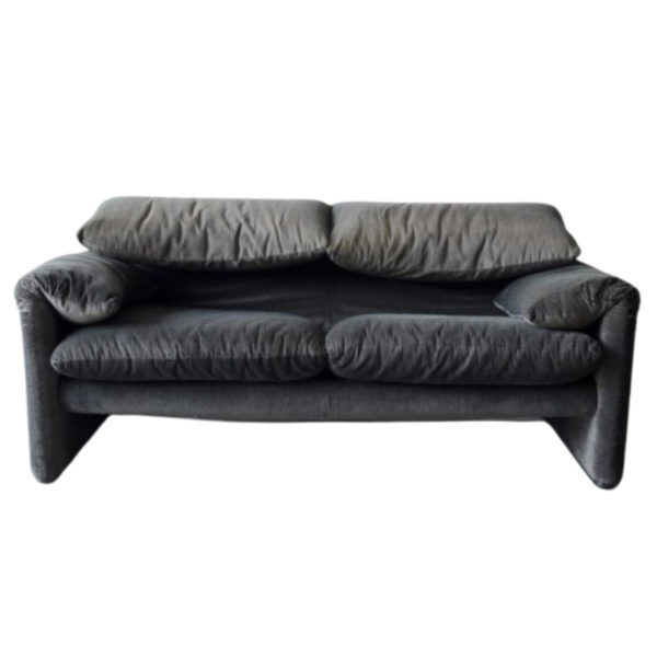Maralunga Sofa by Vico Magistretti for Cassina, 1980s