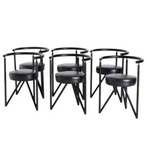 Miss Dorn armchairs by Philippe Starck, set of 6 Miss Dorn armchairs by Philippe Starck, set of 6