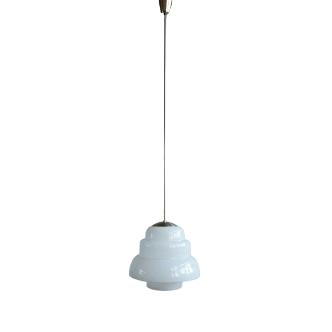 Vintage Czechoslovak Hanging Lamp, 1960s