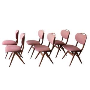 Vintage Teak Chairs from Pynock, Set of 6