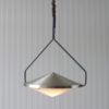Vintage Pull-Down Compass B.1280 Ceiling Lamp by B. Lodder for Raak Amsterdam, 1970s